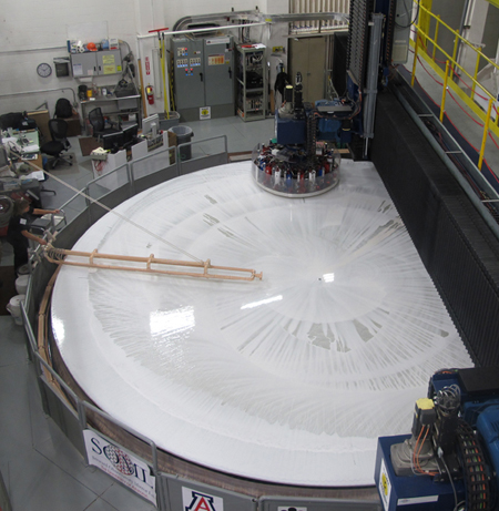 polishing a gmt mirror