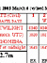 schedules