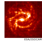 m83 in infrared