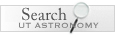 search ut astronomy