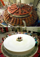 spincasting giant mirror