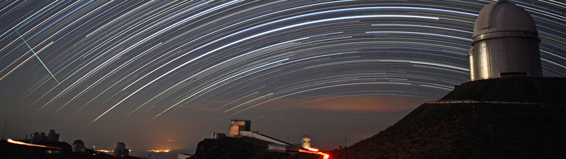 star trails