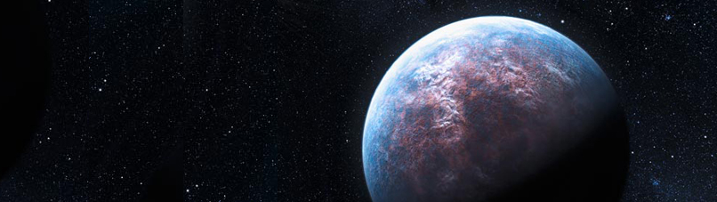 artist's conception of a habitable planet