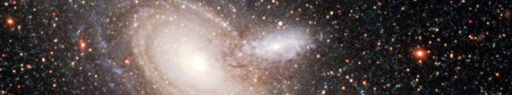 overlapping galaxies