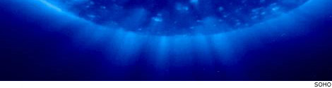 blue sun