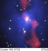 cluster of galaxies