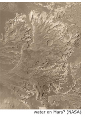 water on mars?