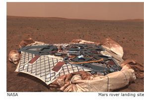 rover landing site