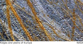 ridges and plains of europa