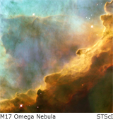 m17 omega nebula
