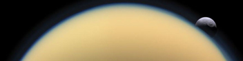 tethys behind titan