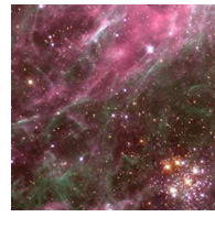 multiple generations in the tarantula nebula